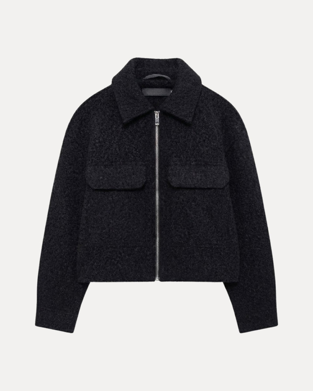 Cropped Wool Jacket