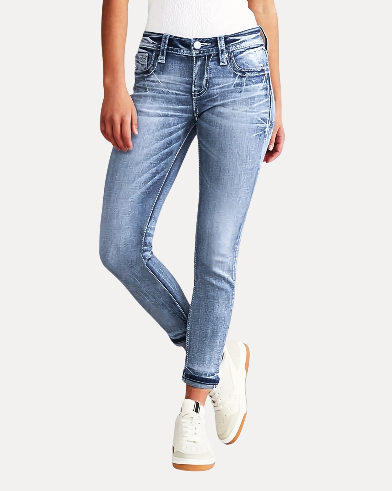 Midnight Bloom Jeans