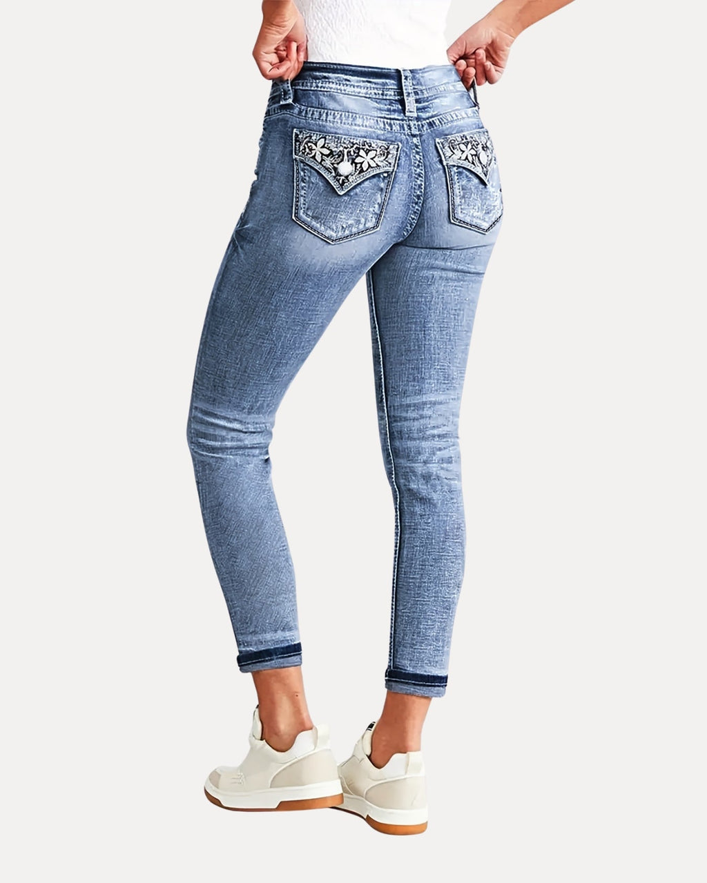 Midnight Bloom Jeans