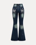 Butterfly Flare Jeans
