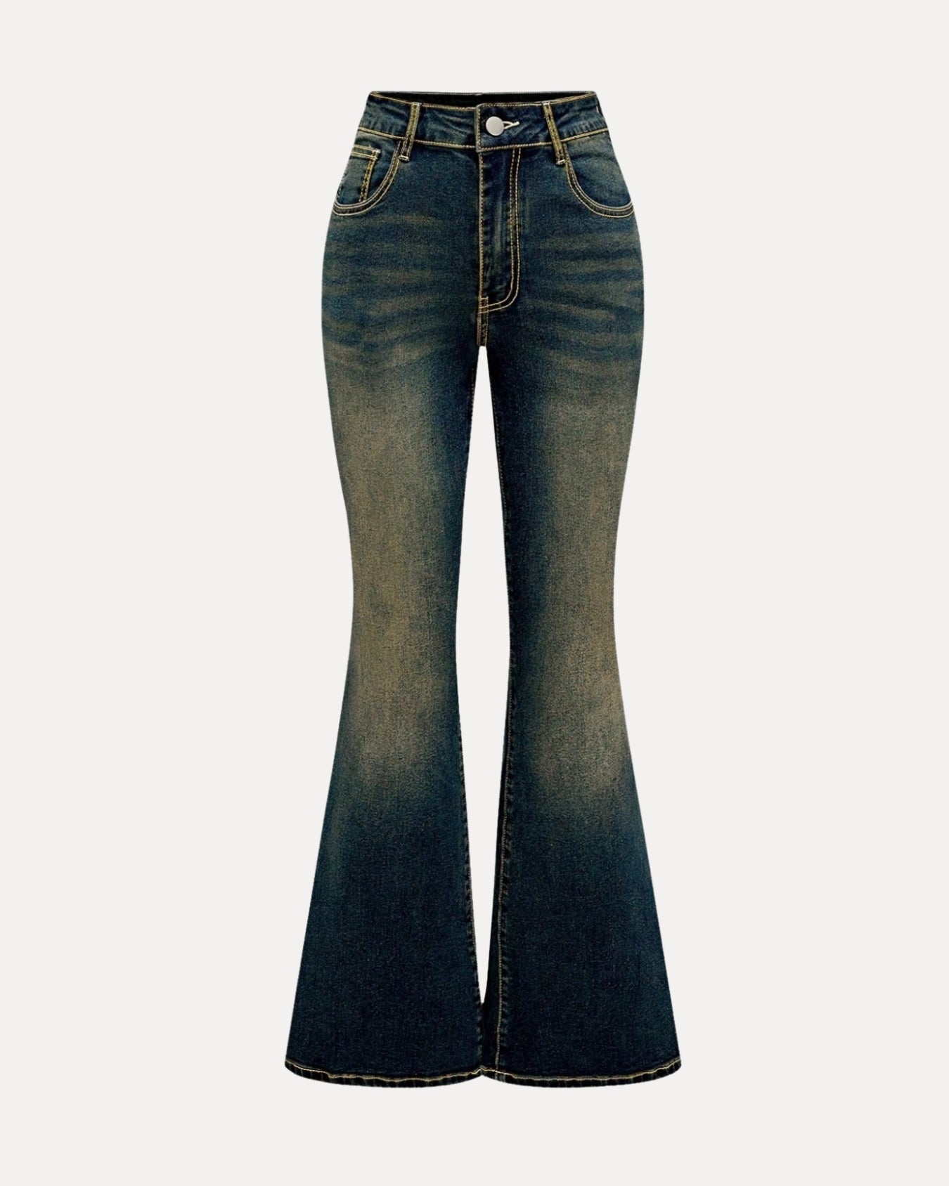 Regal Bloom Flare Jeans