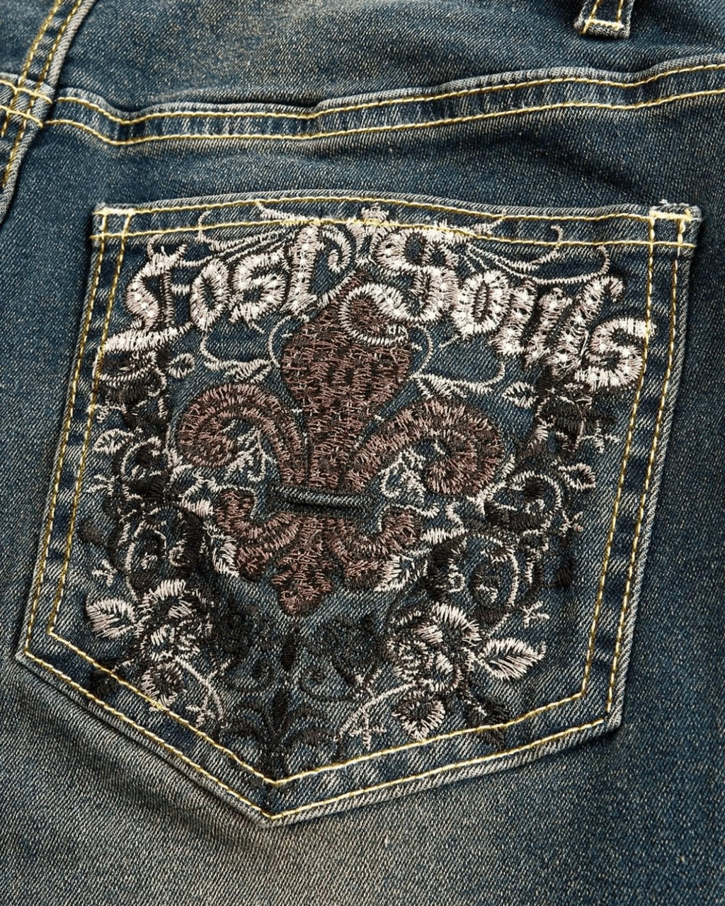 Regal Bloom Flare Jeans