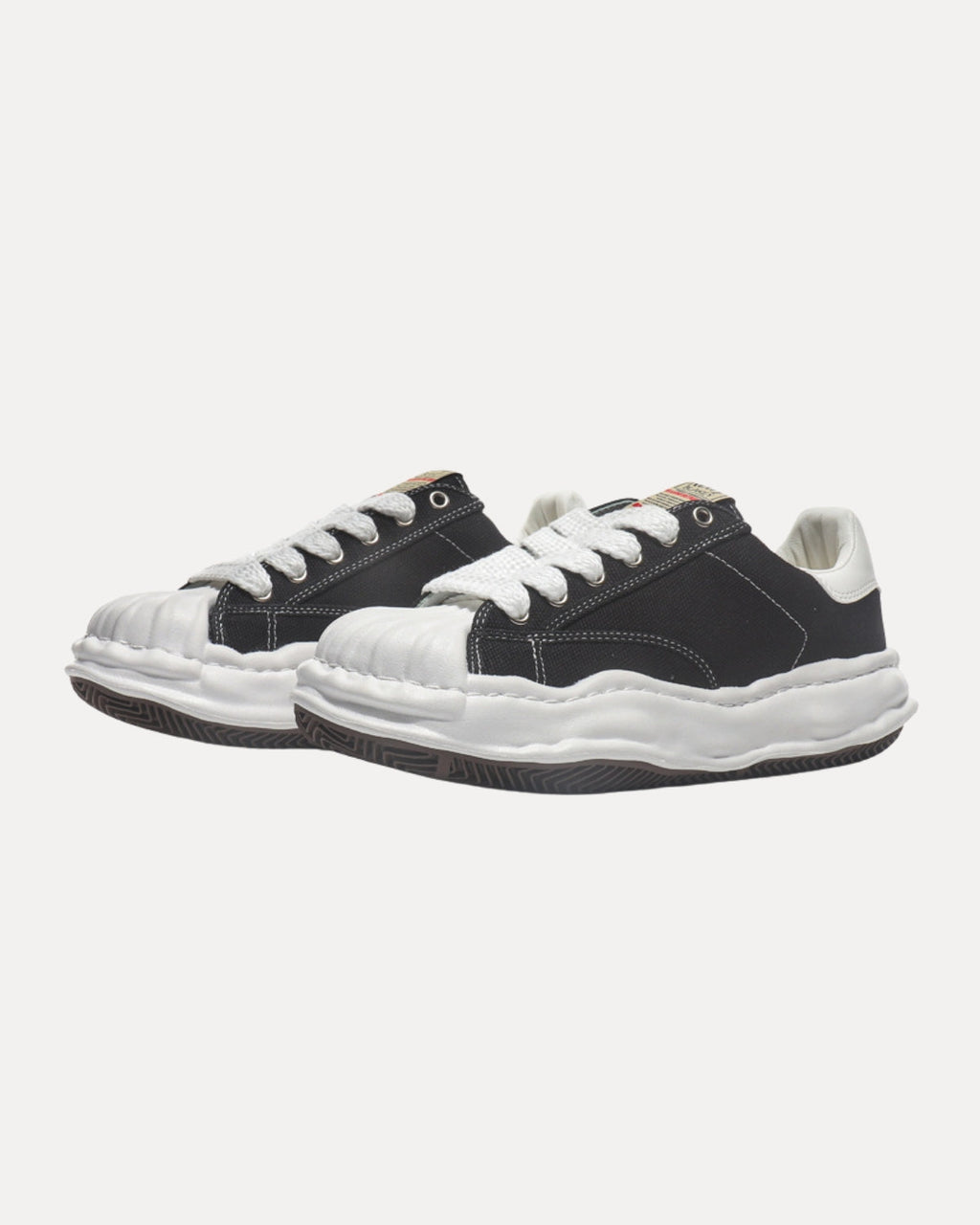 Wave Sole Canvas Sneaker