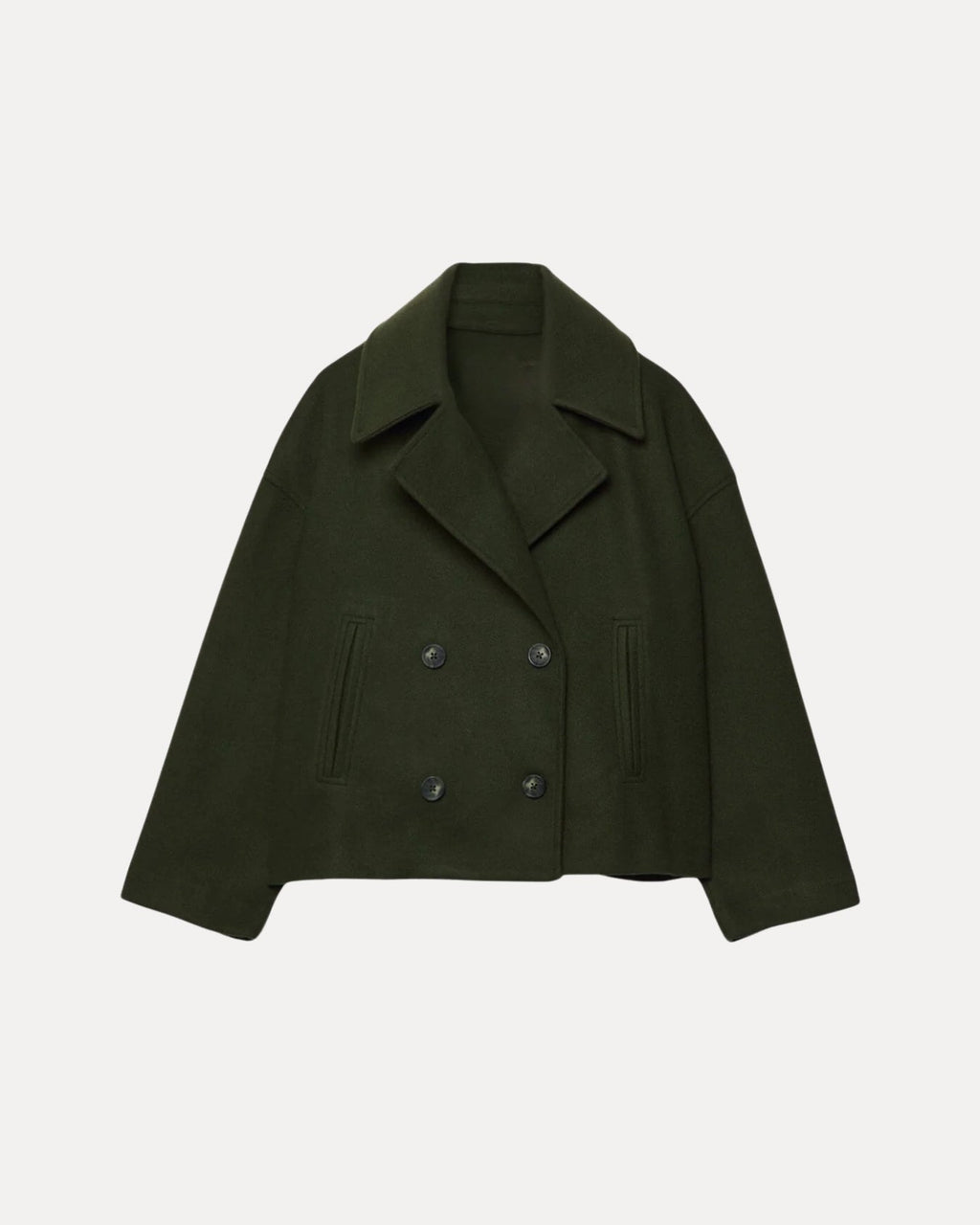 Heritage Cropped Wool Coat