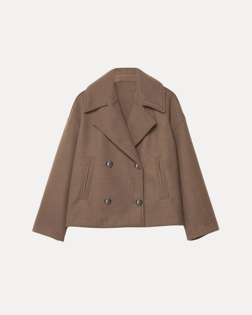 Heritage Cropped Wool Coat