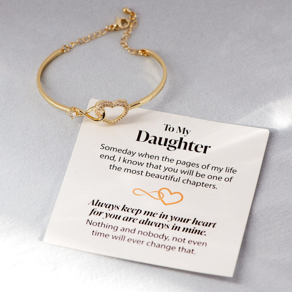 ALWAYS IN MY HEART - INFINITY HEART BRACELET