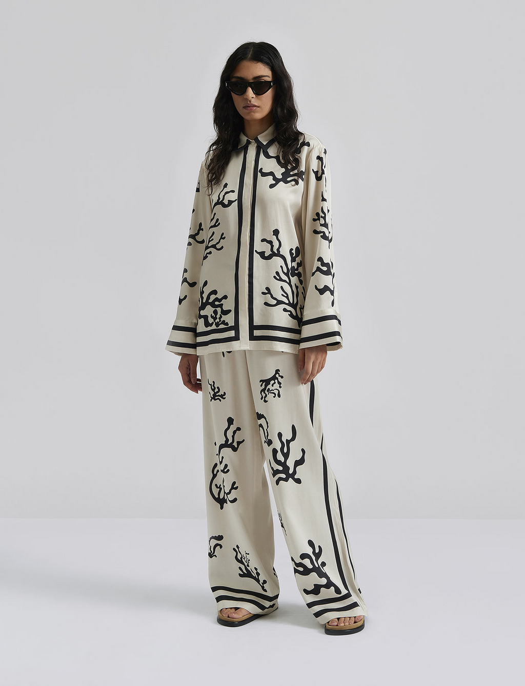 LUXURY SATIN OVERSIZED SET
